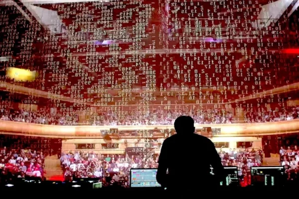 Max Cooper @ Barbican Yearning for the infinite 2019